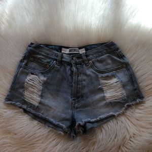 Brandy Melville Jean Shorts